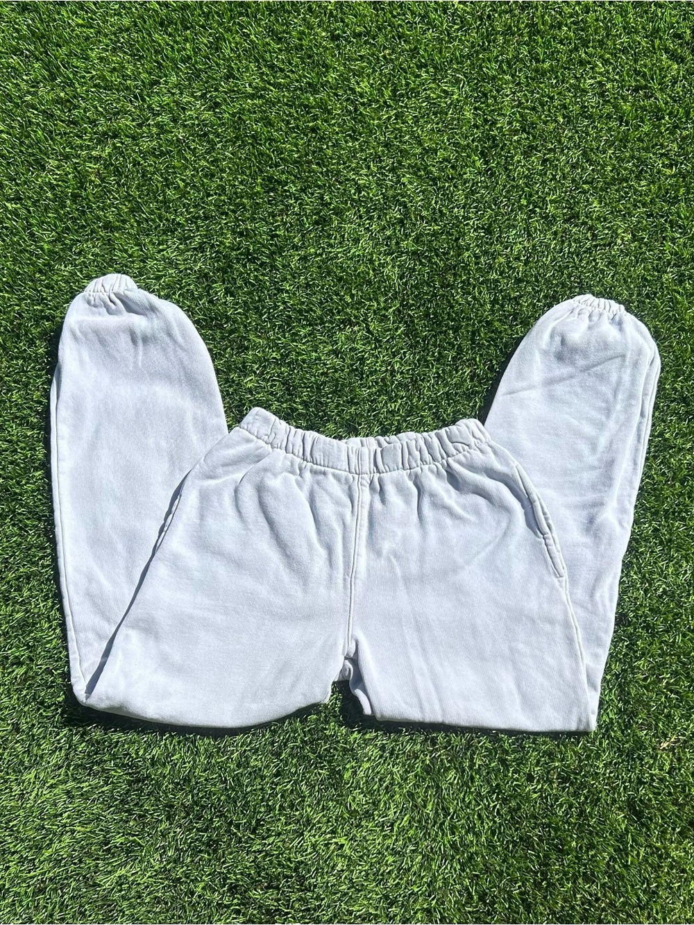 Brandy mellvile sweat pants light blue